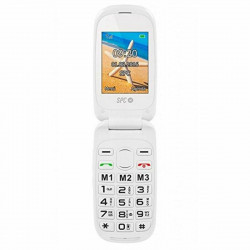 Teléfono Móvil SPC Internet HARMONY WHITE Bluetooth FM 2,4" Blanco