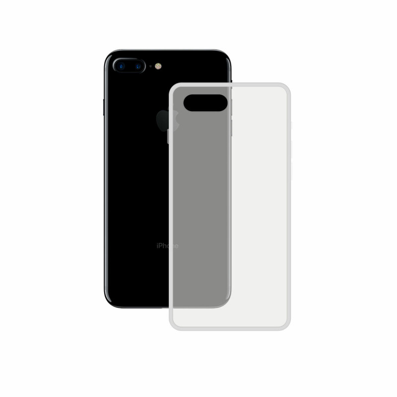 Funda para Móvil KSIX iPhone 7/8 Plus Transparente Iphone 7 Plus/8 Plus