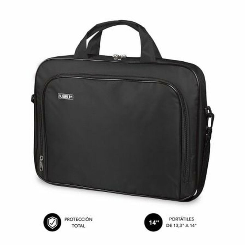 Maletín para Portátil Subblim SUB-LB-1OLB030 Negro 14"