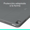 Funda para Tablet Logitech iPad Air 2024 Gris Qwerty Español QWERTY