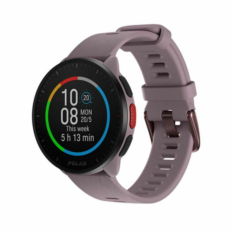 Smartwatch con Podómetro Running Polar Morado 1,2"