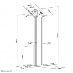 Soporte para Tablet Neomounts FL15-750WH1 Blanco