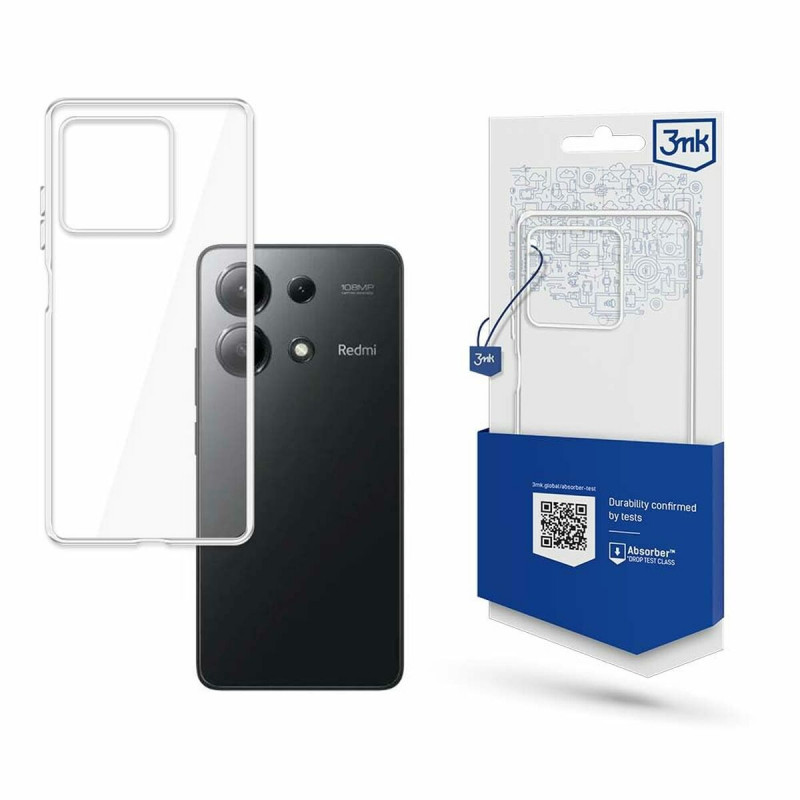 Funda para Móvil 3mk XIAOMI REDMI NOTE 13 PRO 4G Transparente