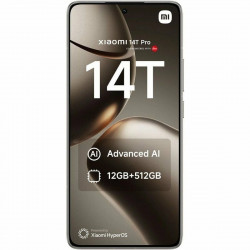Smartphone Xiaomi 14T Pro Octa Core 12 GB RAM 256 GB Gris