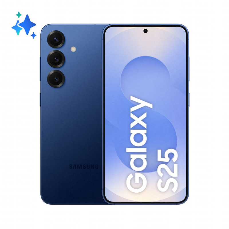 Smartphone Samsung GALAXY S25 12 GB RAM 256 GB 6,2" Qualcomm Snapdragon 8 Elite Azul marino