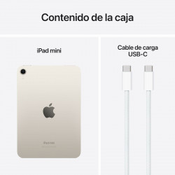 Tablet Apple iPad mini 8,3" 8 GB RAM 256 GB Plateado A15 Bionic