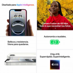 Smartphone Apple 6,1" 256 GB Blanco