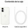 Smartphone Apple iPhone 16 128 GB Blanco