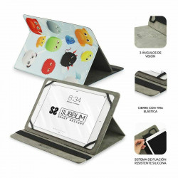 Funda para Tablet Subblim SUB-CUT-4TC001 Multicolor Estampado