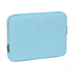 Funda para Portátil Benetton Sequins Azul claro (31 x 23 x 2 cm)