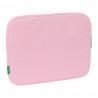 Funda para Portátil Benetton Pink Rosa 15,6'' 39,5 x 27,5 x 3,5 cm